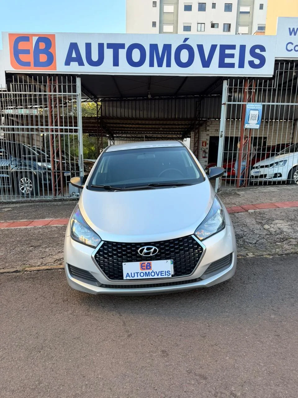 Hyundai HB20 2019 cinza: foto 1 de 7