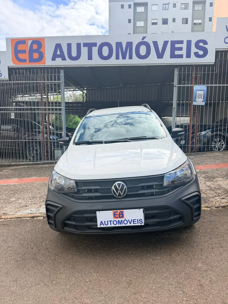 Volkswagen Saveiro Robust 2024/2025 branca: foto 1 de 14
